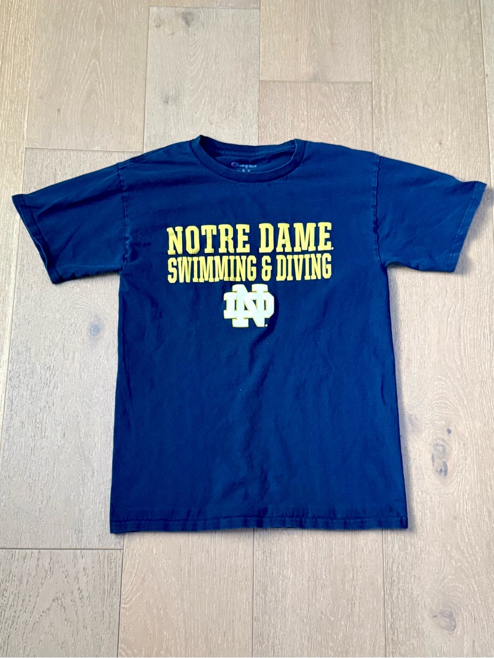 Notre Dame Swimming & Diving Navy T-Shirt